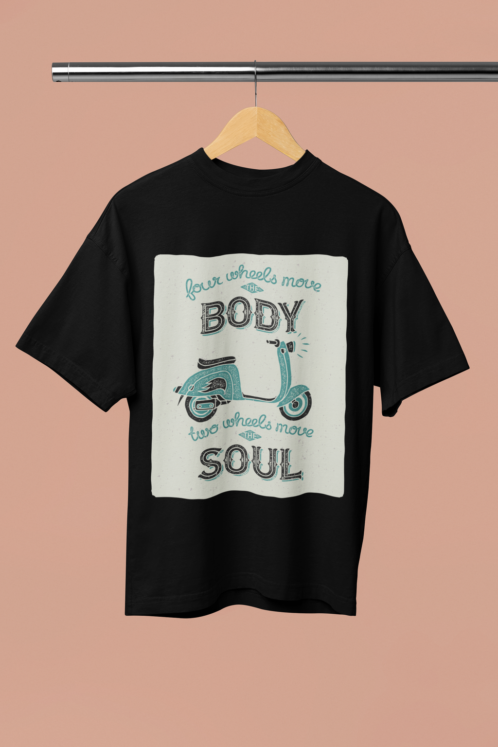 Soul Rider Oversized Tee black