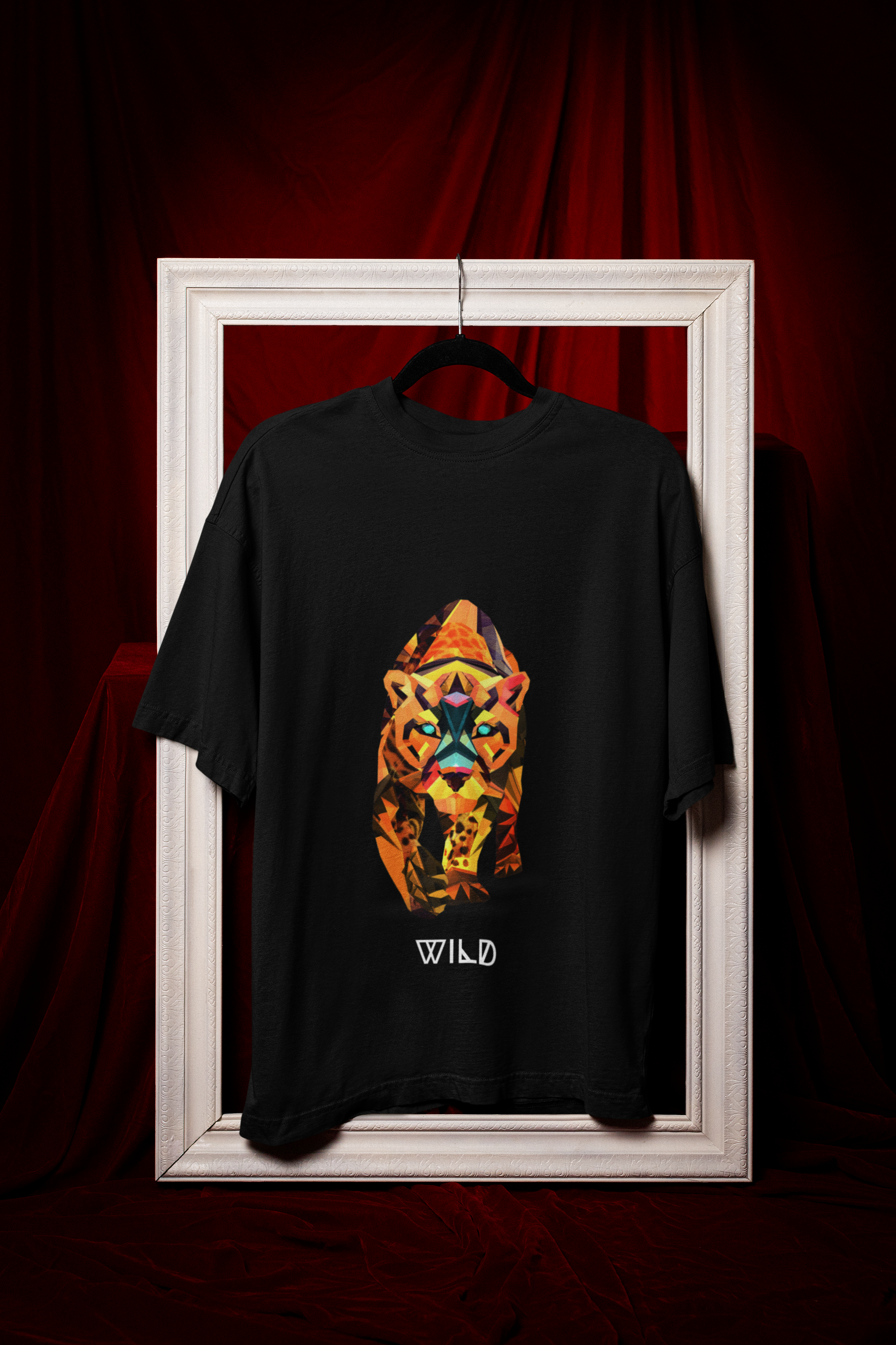 wild oversized t-shirt black
